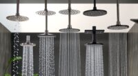 luxury shower head selection