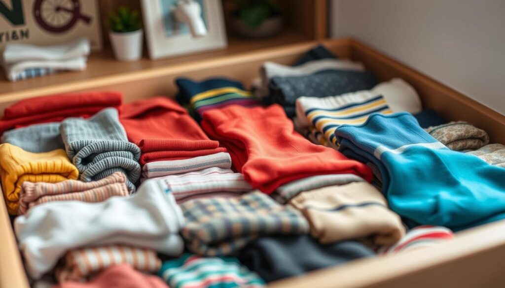 maintaining an organized sock drawer