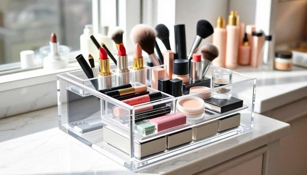 makeup organizer selection criteria