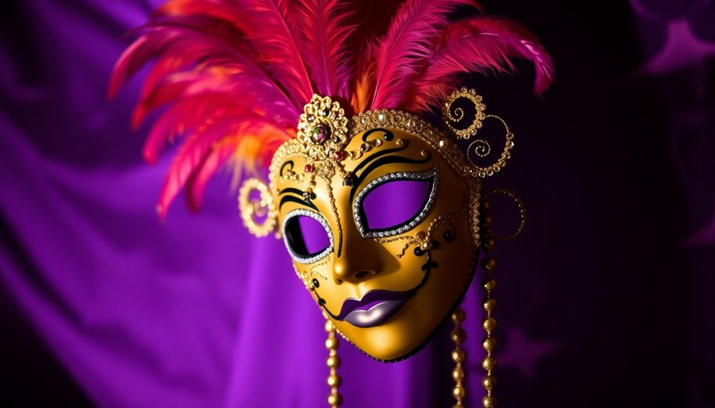 mardi gras mask history