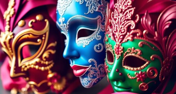 masquerade mask color symbolism