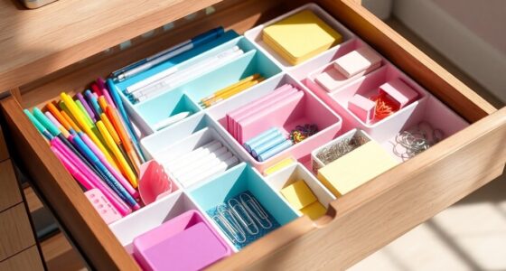 maximize storage with organizers