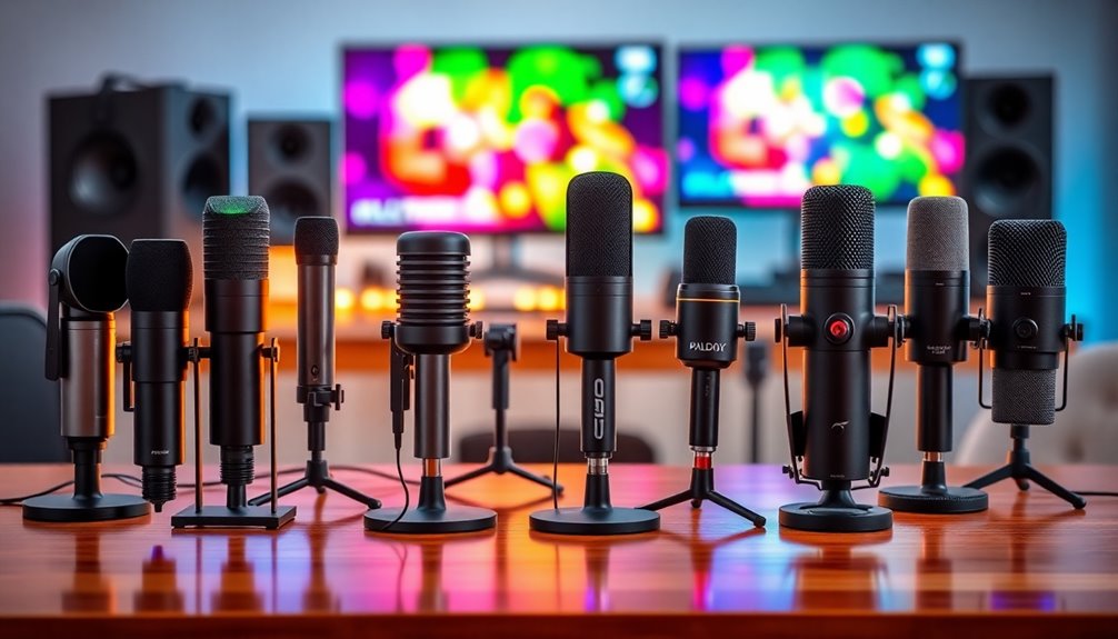 microphone selection for streaming