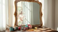 mirror painting diy hacks