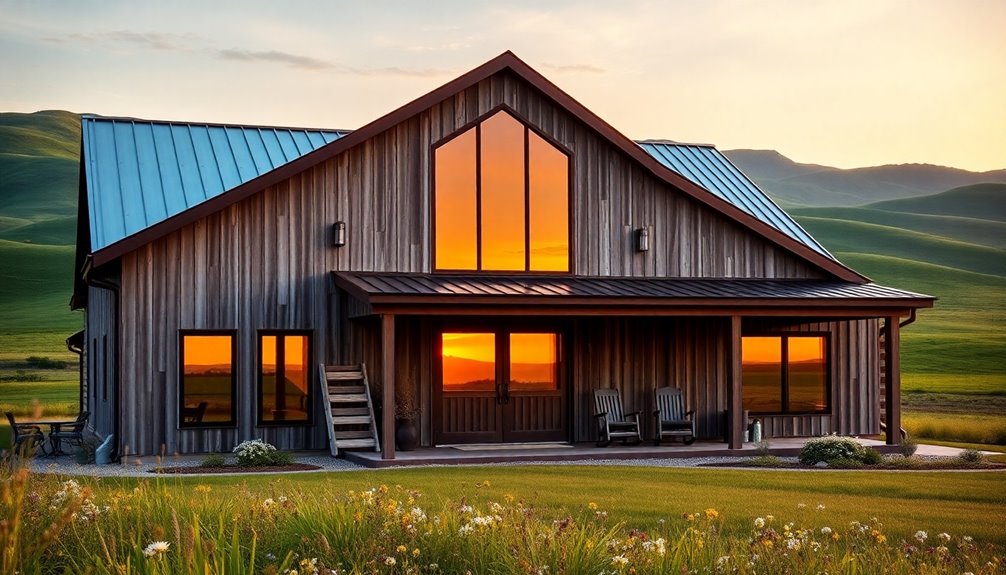 modern barn home charm