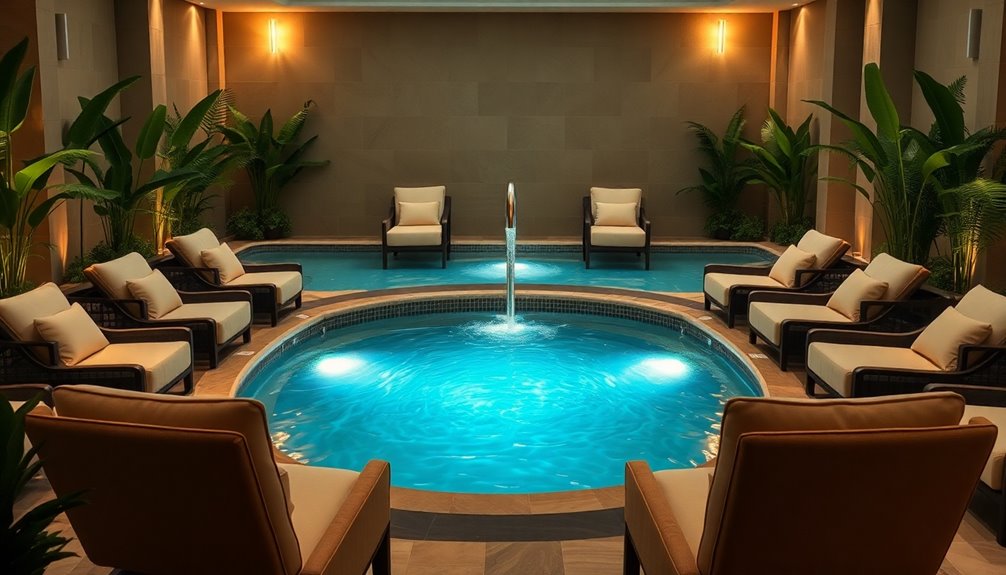 optimal spa seating layout