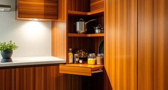 optimize kitchen corner storage