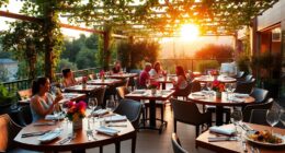 outdoor dining experience redefined