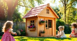 outdoor playhouses for imagination