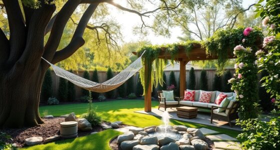 outdoor relaxation and tranquility