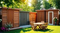 outdoor storage shed solutions