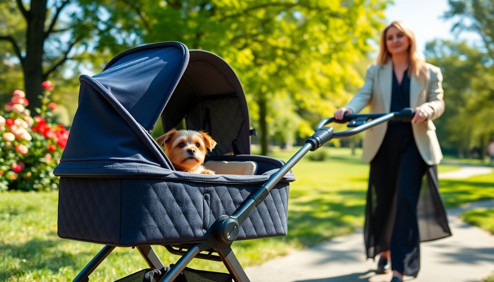 pet strollers for comfort