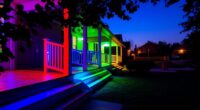 porch light color symbolism