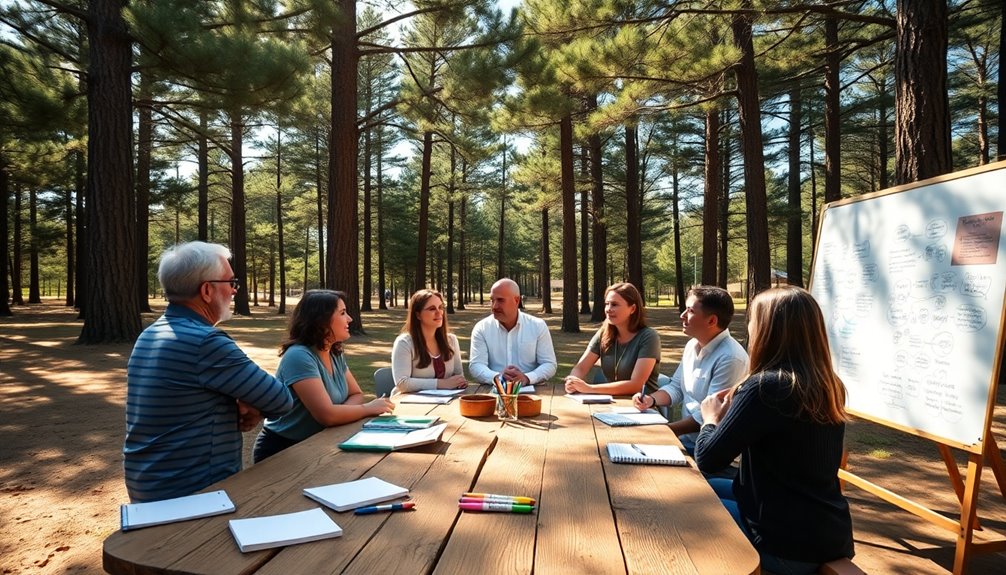 retreat schedule overview provided