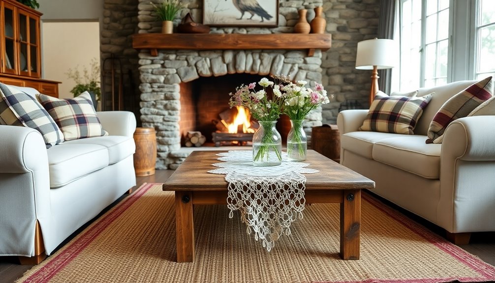 rustic elegance meets comfort