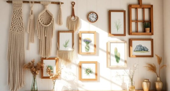 rustic free spirited wall decor