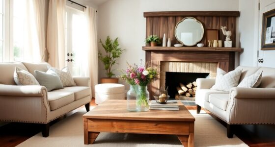 rustic refined home style