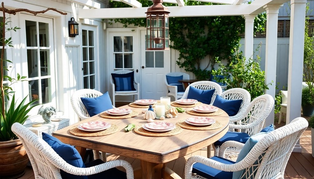 sailor inspired seating layouts