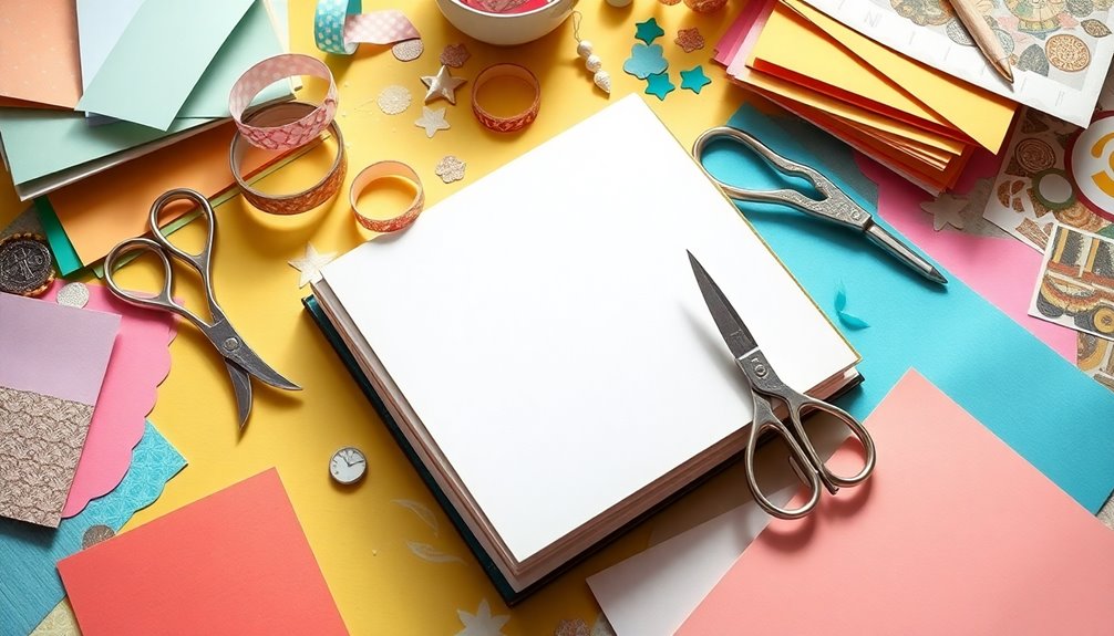 scrapbooking supplies for creativity