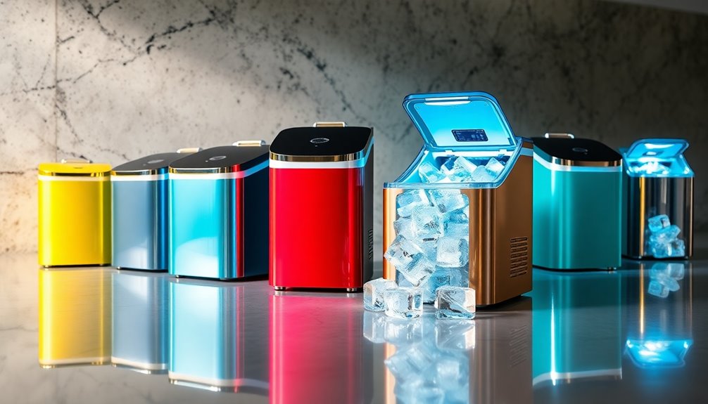 selecting a portable ice maker