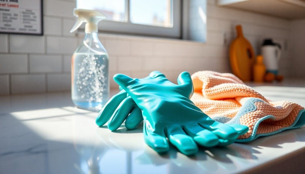 selecting appropriate cleaning gloves