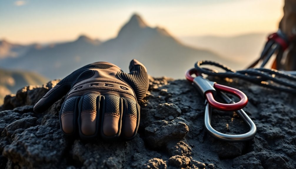 selecting appropriate climbing gloves