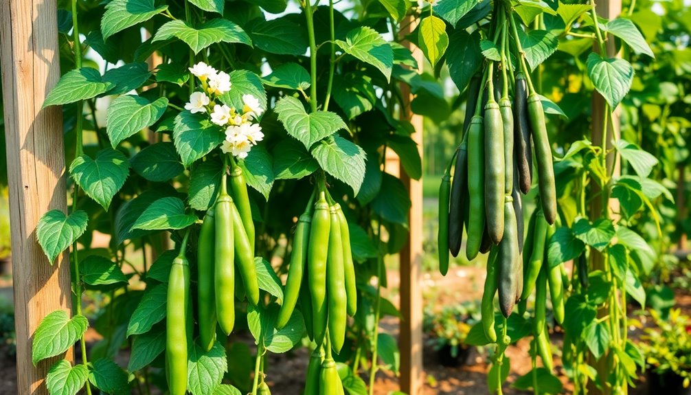 selecting ideal pole beans