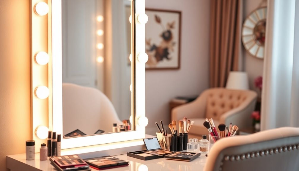 selecting illuminated vanity mirrors