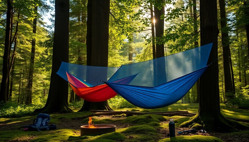 selecting mosquito net hammocks