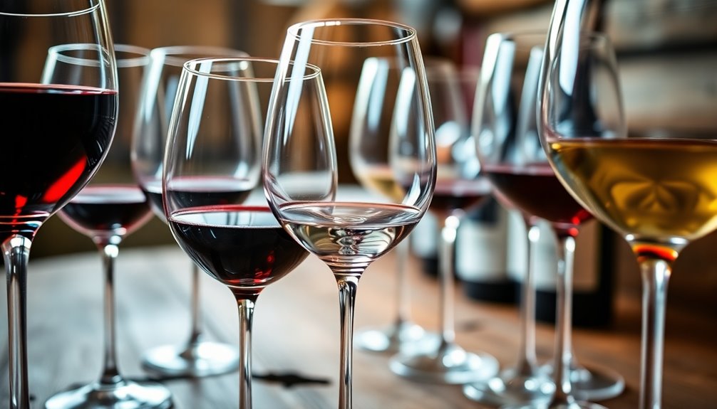 selecting the right wine glasses