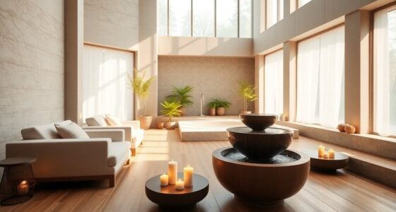 serene spa interior design