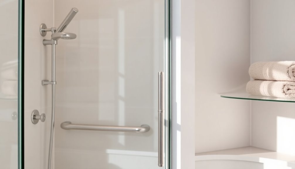 shower grab bars for safety