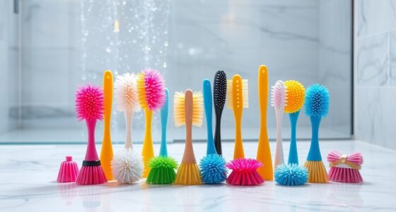 shower scrub brushes guide