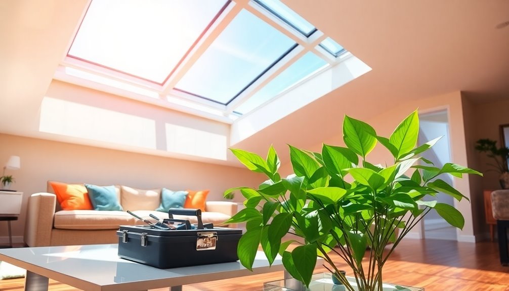 skylight upkeep and care