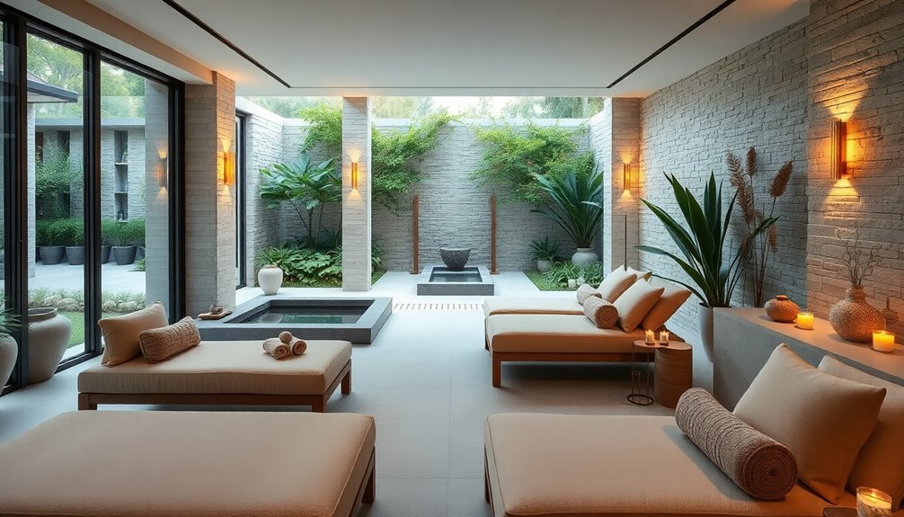 spa interior design trends