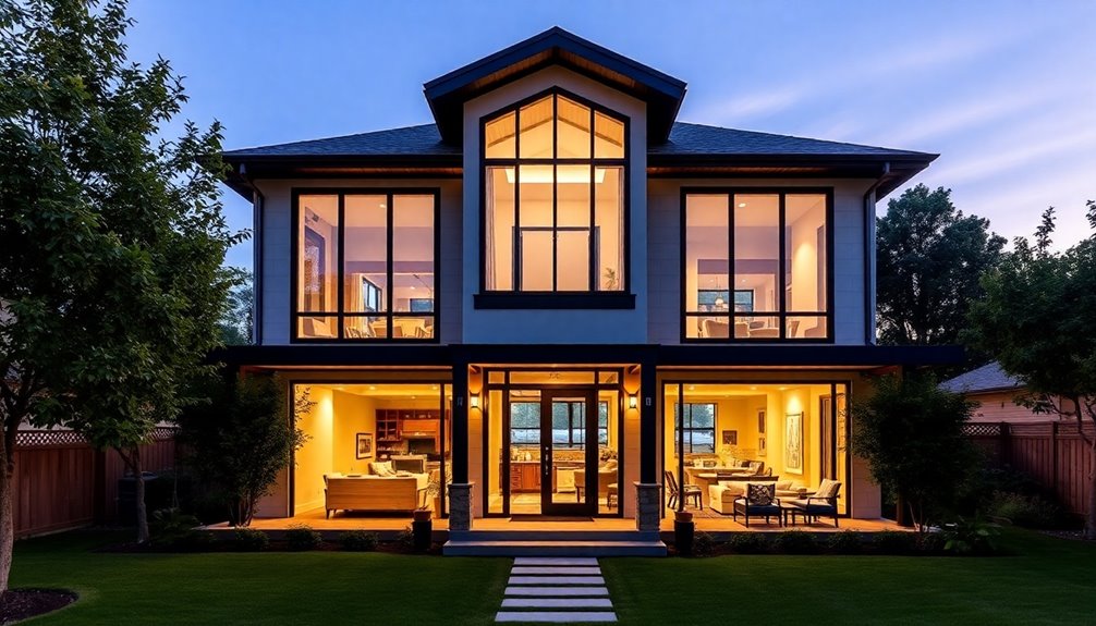 spacious versatile living design