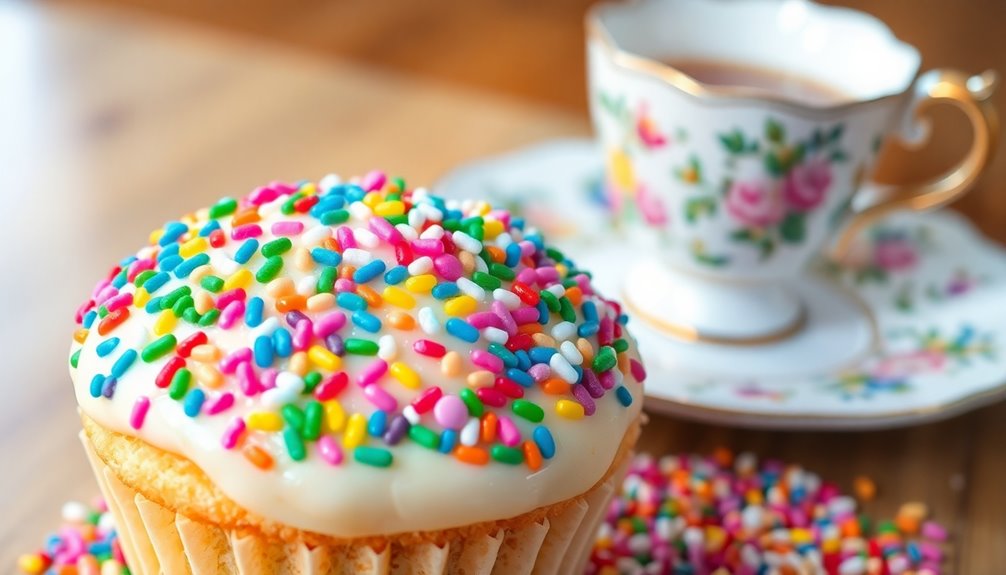 sprinkles enhance dessert enjoyment