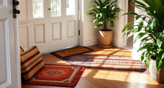 stylish and comfortable door mats