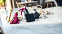 stylish and secure keychains