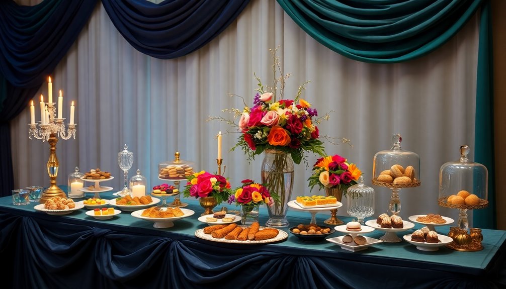 stylish buffet table designs