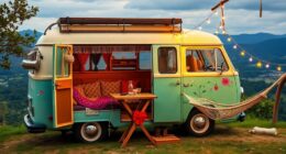 stylish cozy camper vans