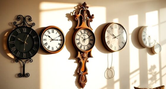 stylish functional wall clocks