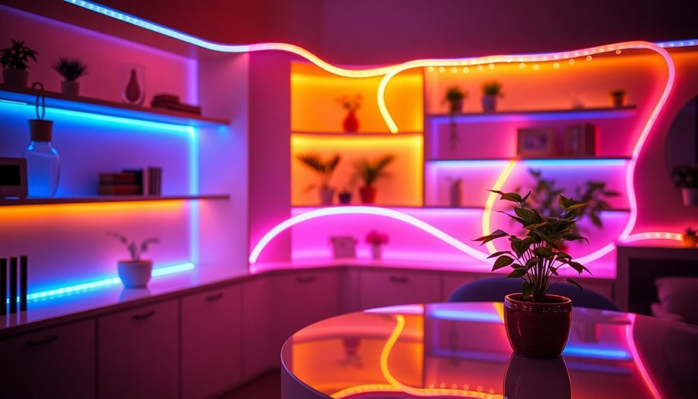 stylish led rope lighting