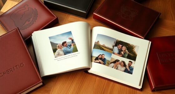 stylish photo albums selection