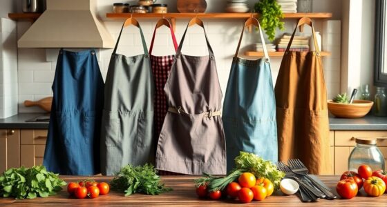 stylish practical cooking aprons