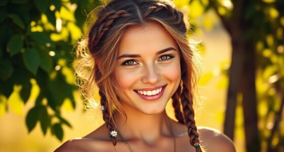 stylish summer boho braids