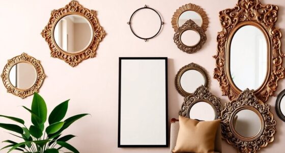 stylish wall mirrors selection