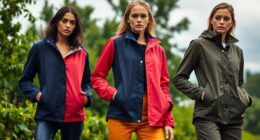 stylish waterproof jackets selection