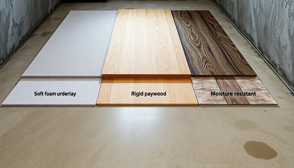 subfloor selection for basement