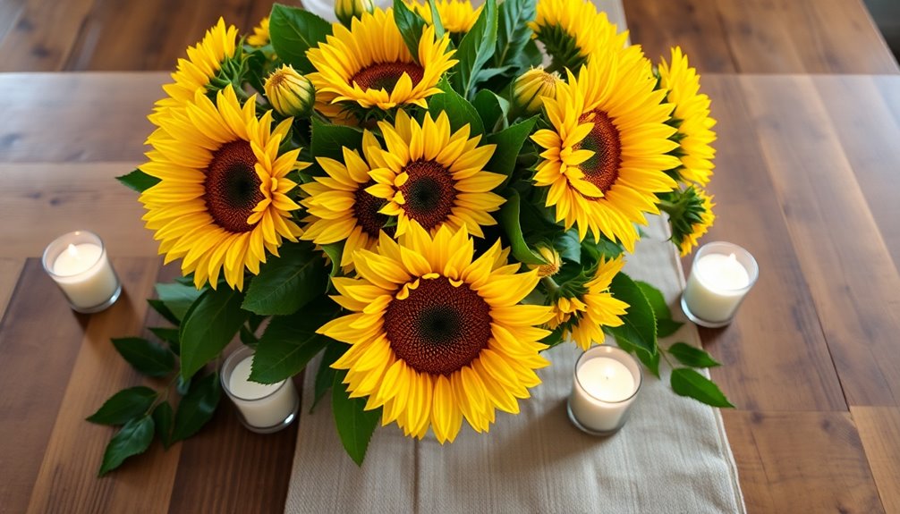 sunflower decor for every season